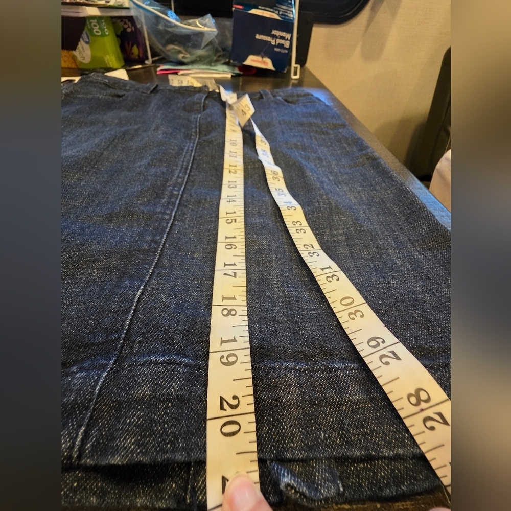 J. Crew Blue Denim Pencil Skirt - Picture 5 of 6